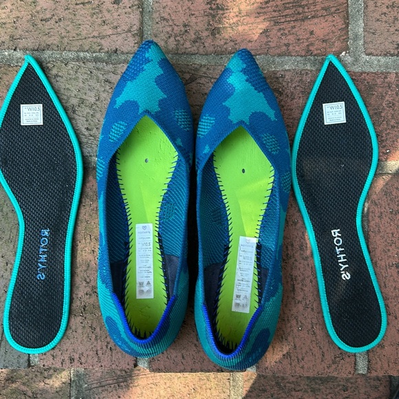 Rothy’s point deep water poppy - Picture 3 of 5